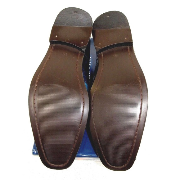 Mens GIORGIO BRUTINI HANEY Monkstrap Navy Blue Slip-On Oxford 211053 Size 15 NEW - Picture 7 of 7